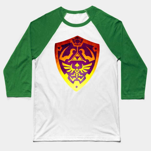 Gamer Shield II Baseball T-Shirt by Scar